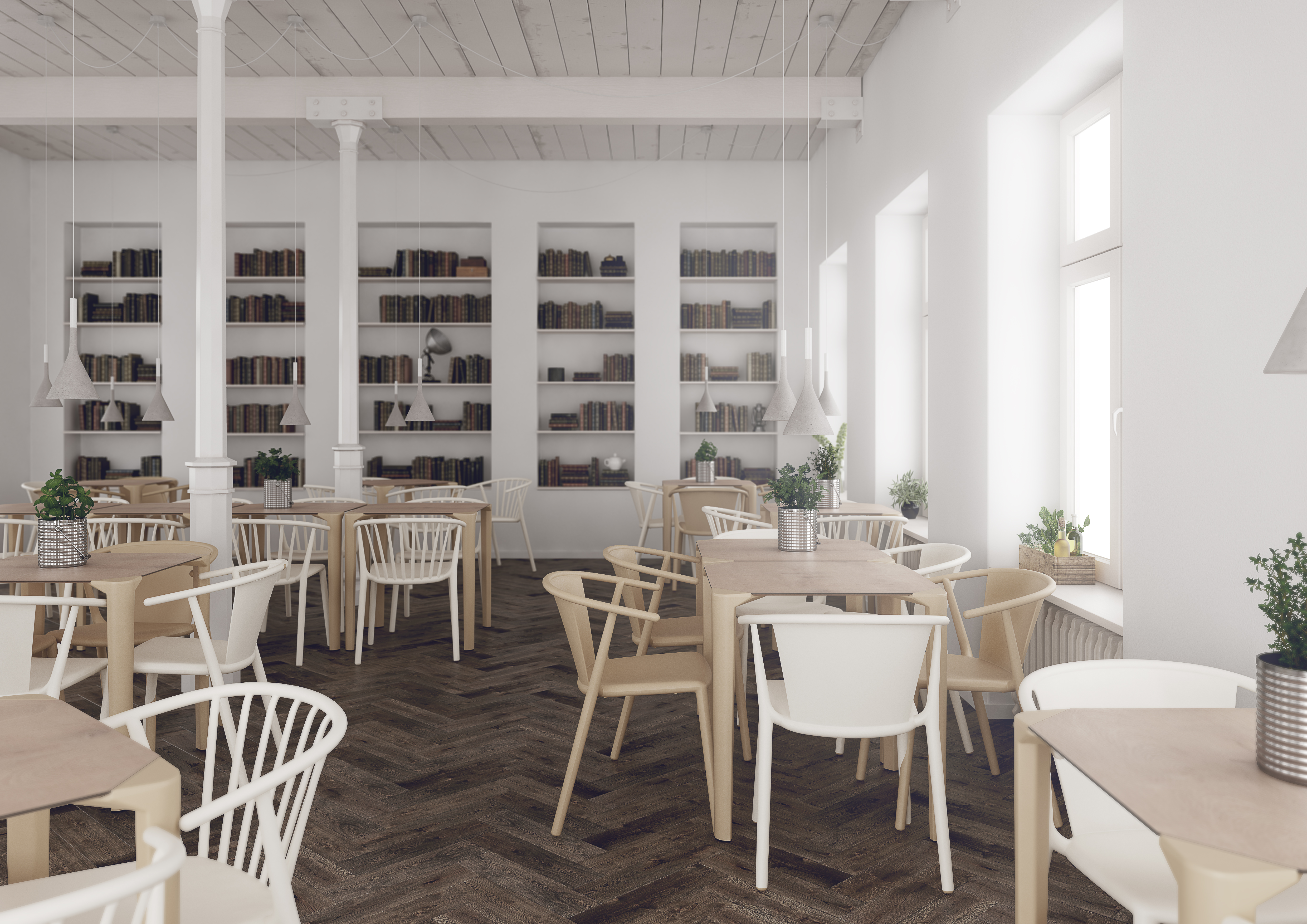 Silla con Brazos Woody Flat