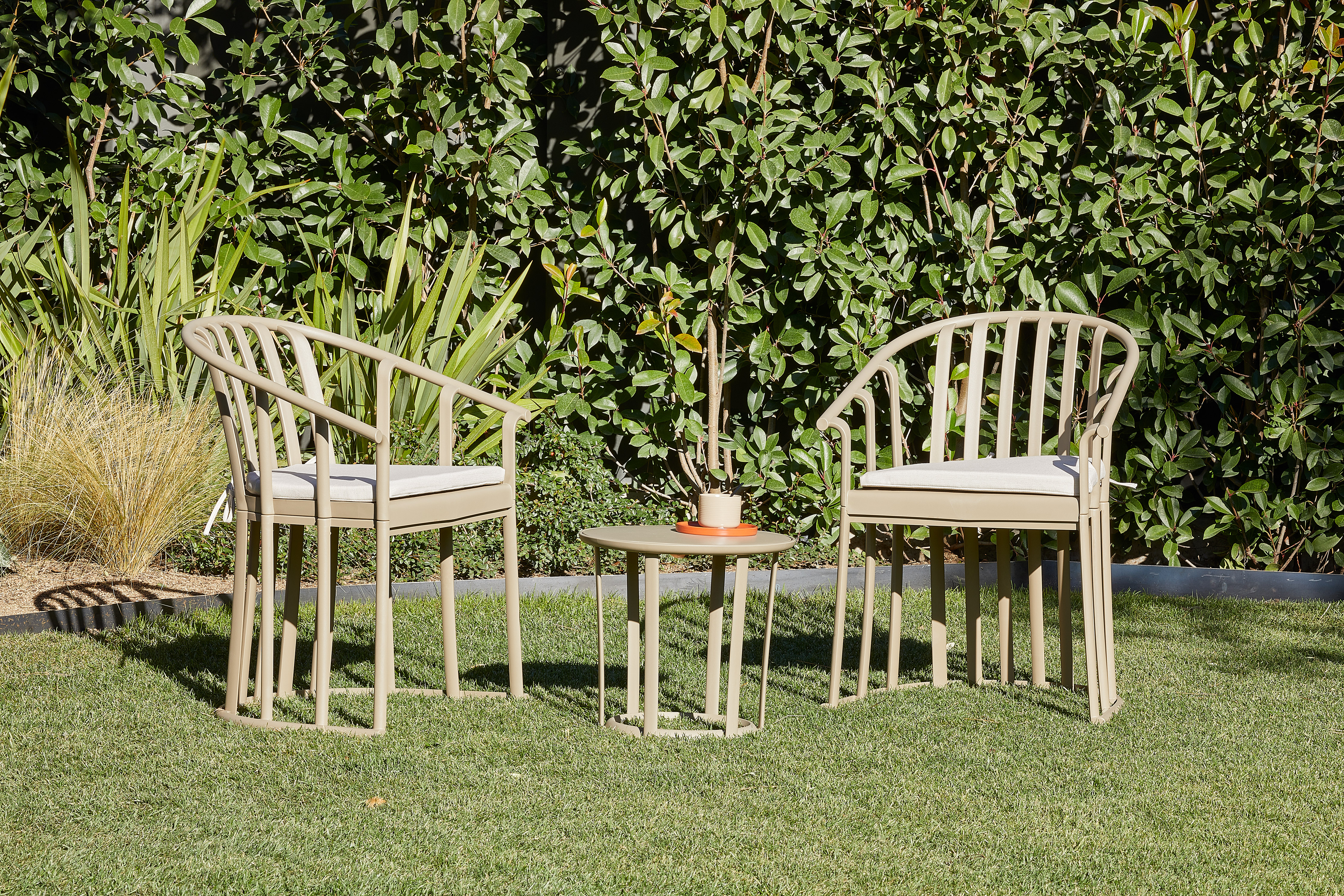 Raff set with cushions