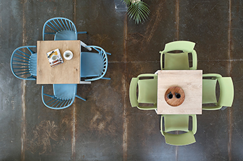 conjunto de silla y mesa 