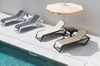 muebles para hoteles de exterior