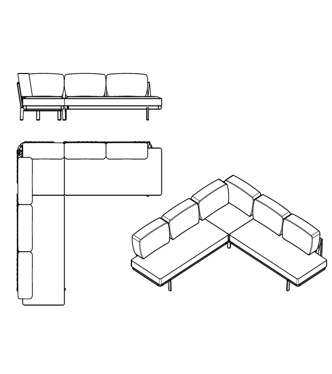 Anthea Sofa System A