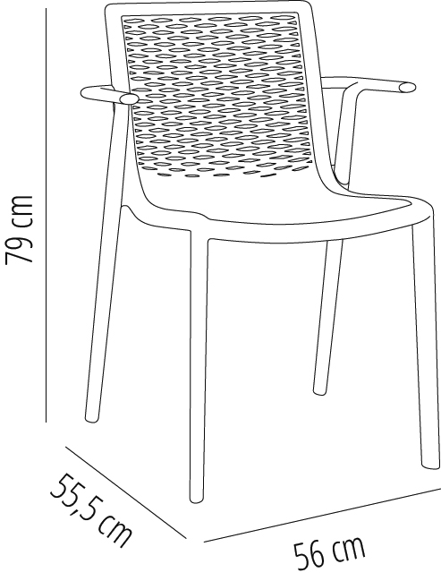 Silla Con Brazos Netkat