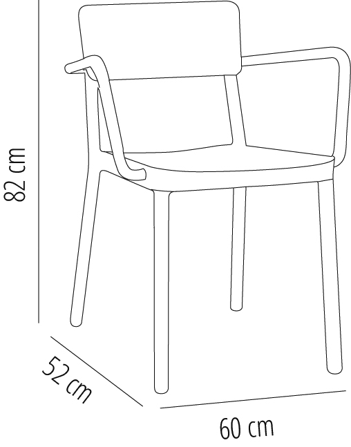 Silla Con Brazos Lisboa