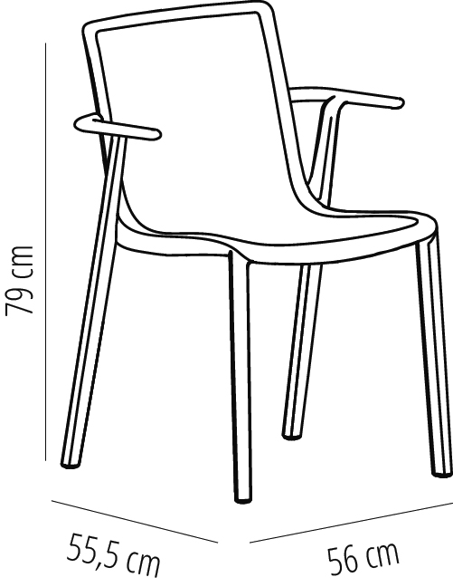 Silla Con Brazos Kat