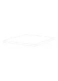 Tablero Cristal Templado 90x90