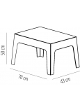 Mesa Urban Gris (Box) 4x