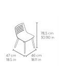 Silla Skin Patas Click