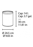 Papelera Bas-1004