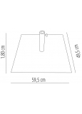Pie Parasol Flexo 35