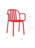 Silla Con Brazos Sue