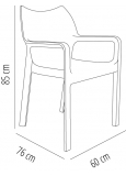 Sillon Dionisio Blanco (Diva) P22