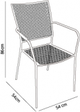 Silla Con Brazos Egeo