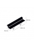 Matrix-12 Banco 4 Plazas Estructura Inoxidable Asiento/Respa