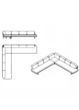 Anthea Sofa System E