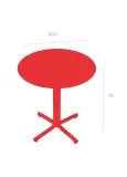 Mesa Bini Hpl Ø70