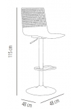 Wire Central Foot Stool
