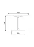 Mesa Toledo Xl 100x100