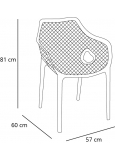 Silla Con Brazos Air Xl
