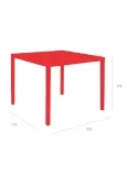 Mesa Barcino 70x70