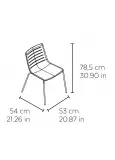Silla Con Brazos Skin Tapizada