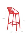Taburete Bini Alto