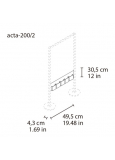 Acta-200/1 Portafolletos 5 Cajetines 210x100 Para Acta-110/1