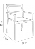 Silla Con Brazos Mamba