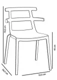 Silla Tokyo Tapizada