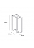 News-10 Soporte De Pie Para Modulo De 6 Buzones Verticales O