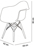 Silla Con Brazos Oslo