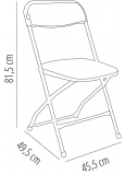 Silla Sam Negro 8x