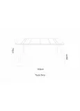 Mesa Noa Solid 160x90