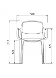 Silla Con Brazos Smart