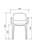 Silla Con Brazos Smart