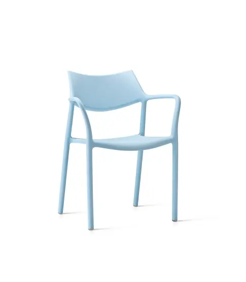 Silla Con Brazos Splash Aire Azul Cielo    P.17