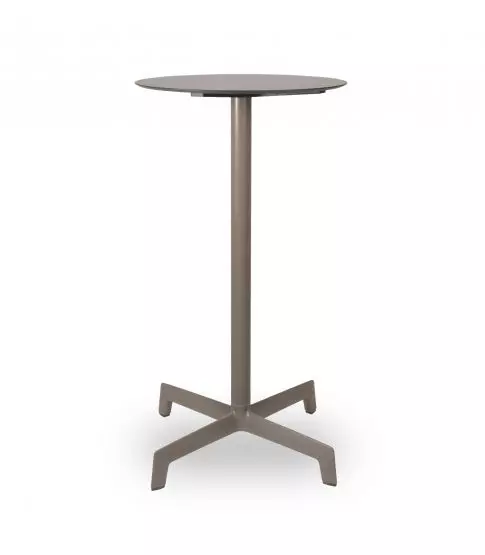 Mesa Sputnik Alta Ø60 Chocolate 1x