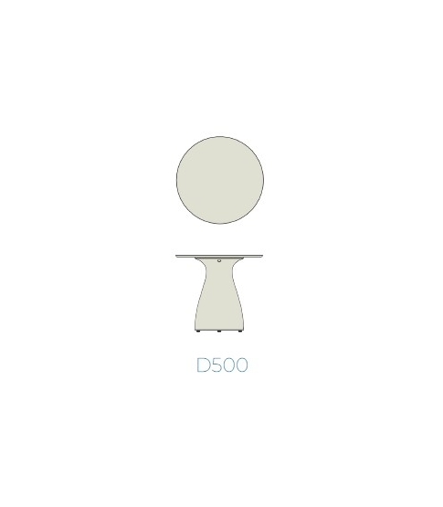 Tablero HPL Mesa Baobab Ø50