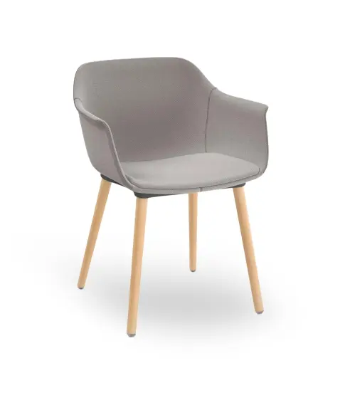 Sillon Shape Madera Est. Gris Oscuro Tap. Integral Era Generation