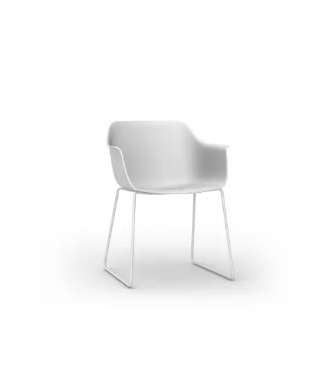 Sillon Shape Pata Patin Blanco  2x