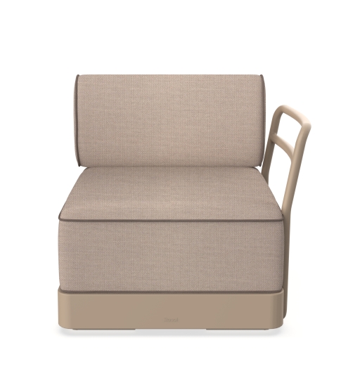 Brisa Terminal Duna Cojin Mud+Mocha 1x