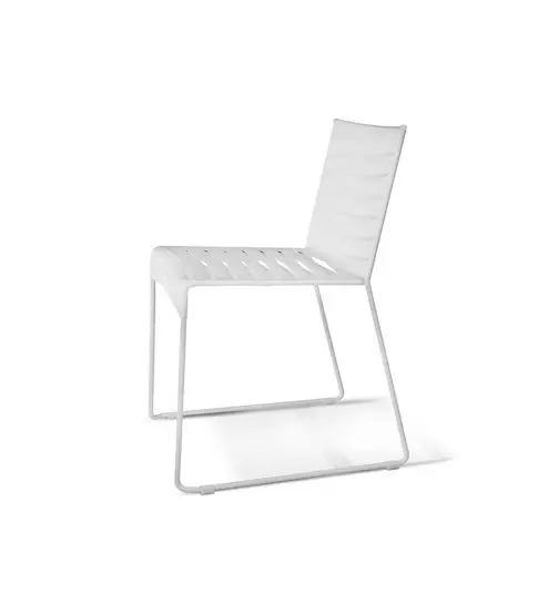 Silla Espiga Estructura Blanca Cinta Blanca 4x