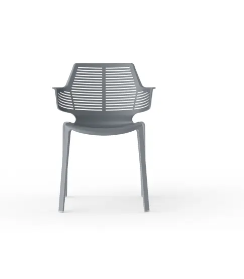 Silla Con Brazos Ikona Gris Oscuro P.24