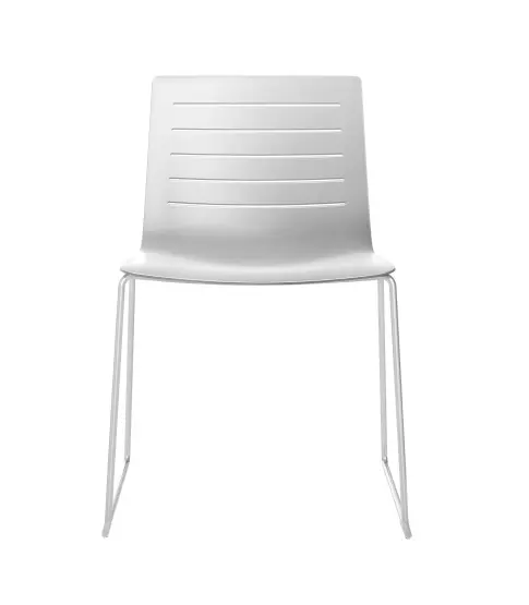 Silla Patin Skin Blanca Estructura Blanca 4x