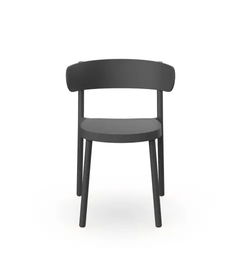 Silla Casino Gris Oscuro 4x
