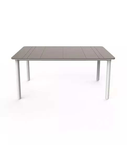 Mesa Noa 160x90 Arena Patas Blancas 1x