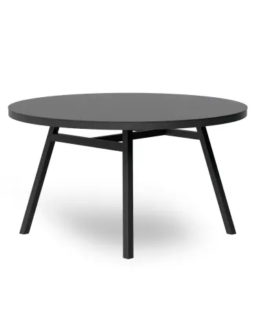 Mesa Barcino Ø1350 Negra 1x