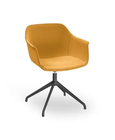 Sillon Shape Araña Giratoria Tapizado Integral