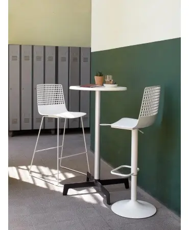 Mesa Werzalit Ø60 Pie Sputnik Alto