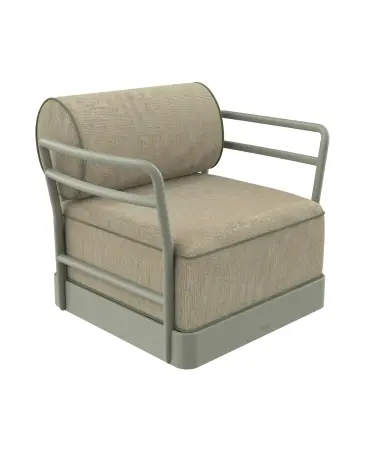 Sillon Brisa Salvia Cojin Limonetto + Fern 1x