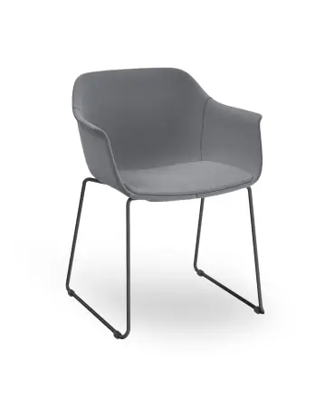 Sillon Shape Patín Tapizado Integral